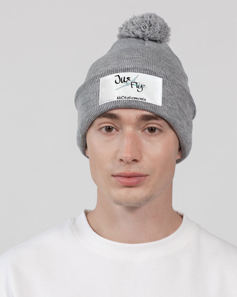 No5tatements JusFly Pom-Pom Knit Beanie | Sportsman