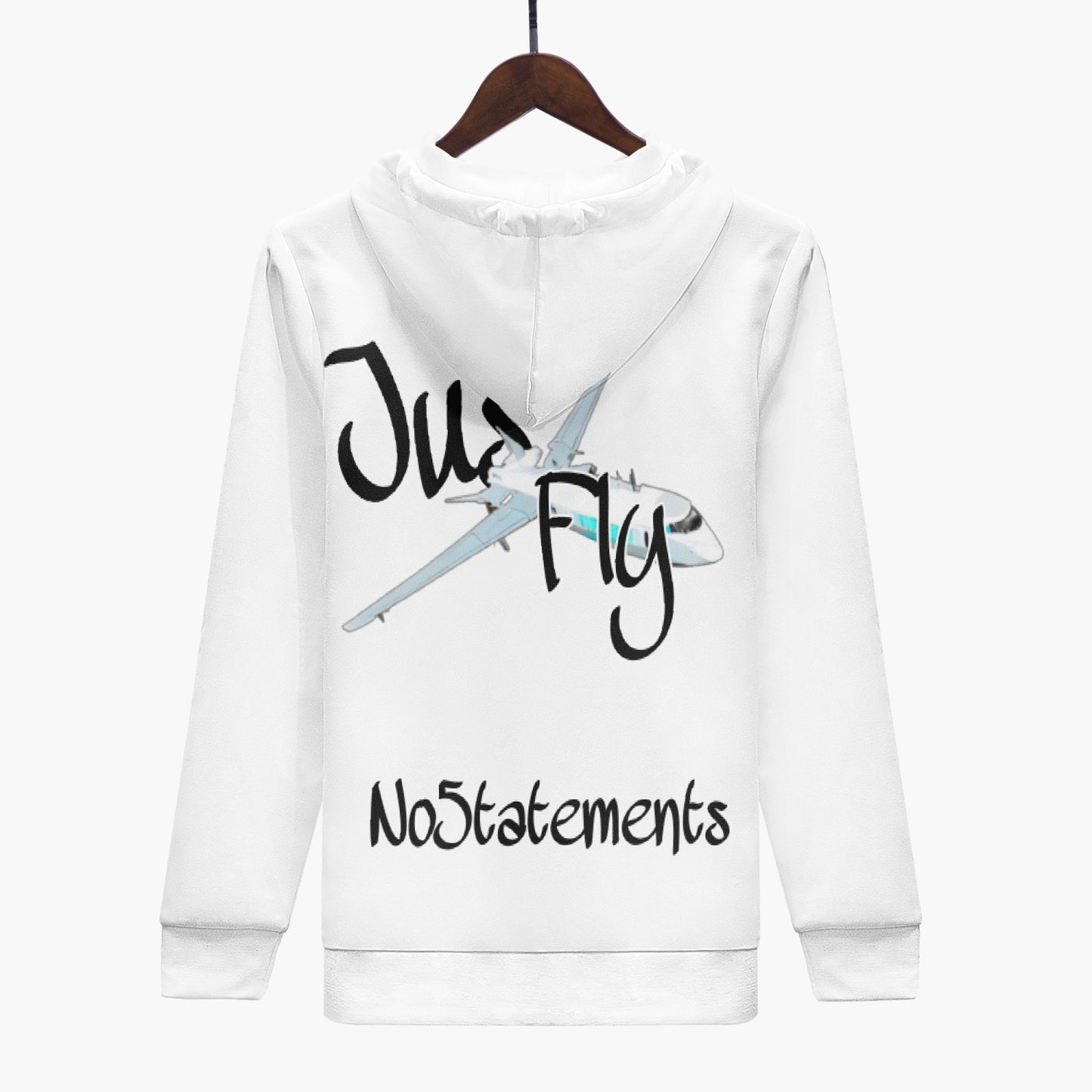 No5tatements JusFly Men's Hoodie