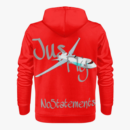 No5tatements JusFly Men's Hoodie