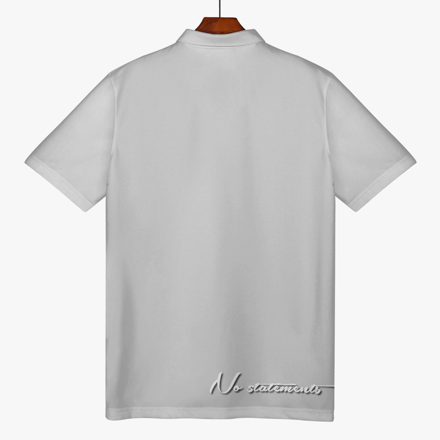 225. Handmade AOP Men Polo Shirt