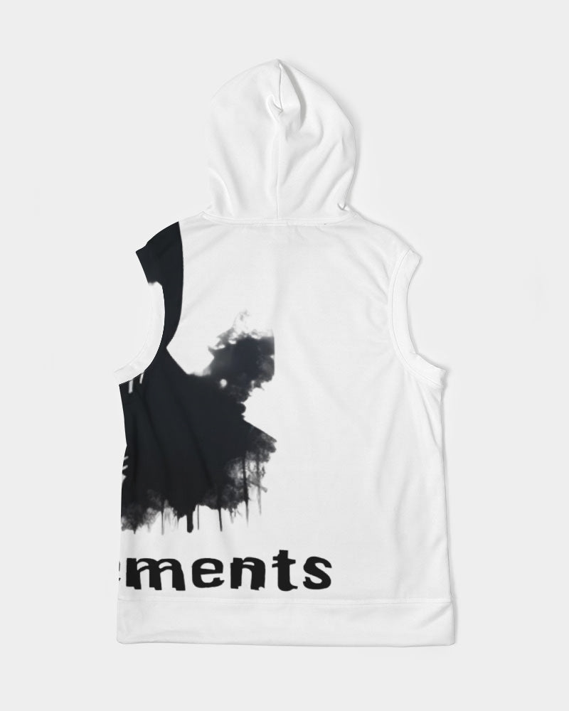 No5tatements Men's All-Over Print Heavyweight Sleeveless Hoodie