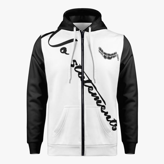 No5tatements Full Zip Up Hoodie