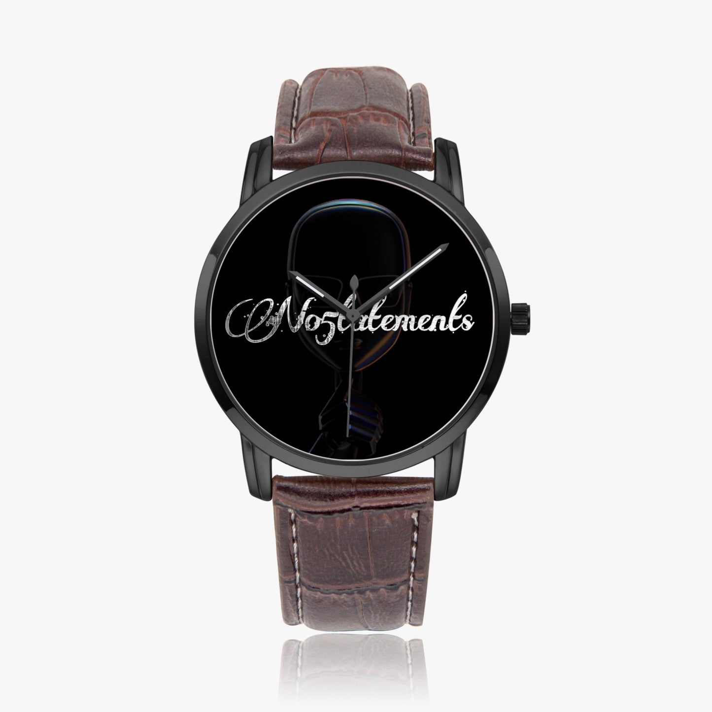 No5tatementts HushFace Wide Quartz watch