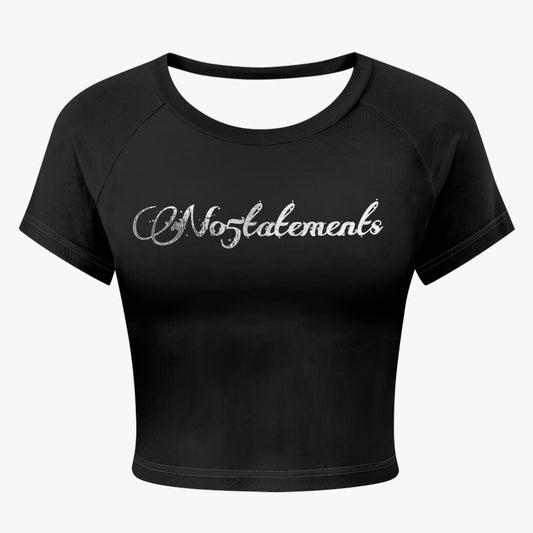 No5tatements Women's Crop Tee