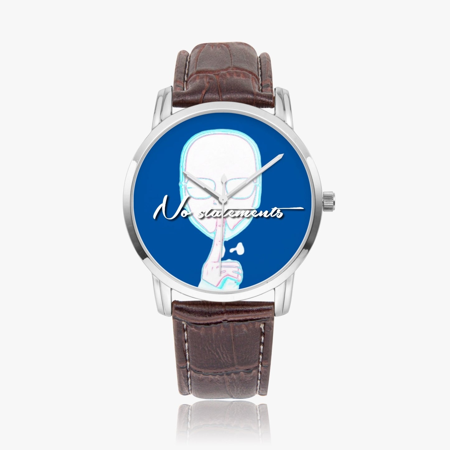 No5tatements HushFace Wide Quartz watch