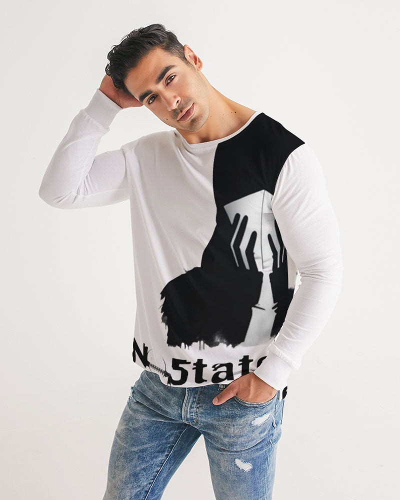 No5tatements Men's All-Over Print Long Sleeve Tee