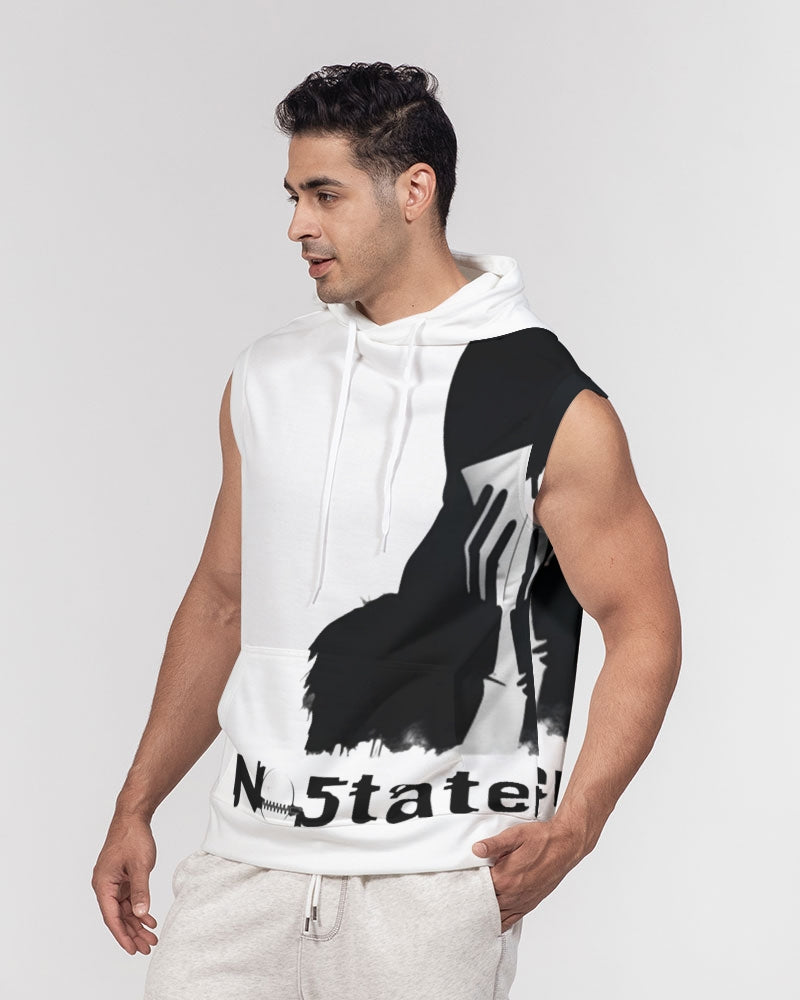 No5tatements Men's All-Over Print Heavyweight Sleeveless Hoodie