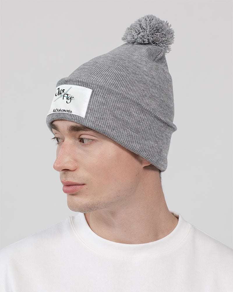 No5tatements JusFly Pom-Pom Knit Beanie | Sportsman