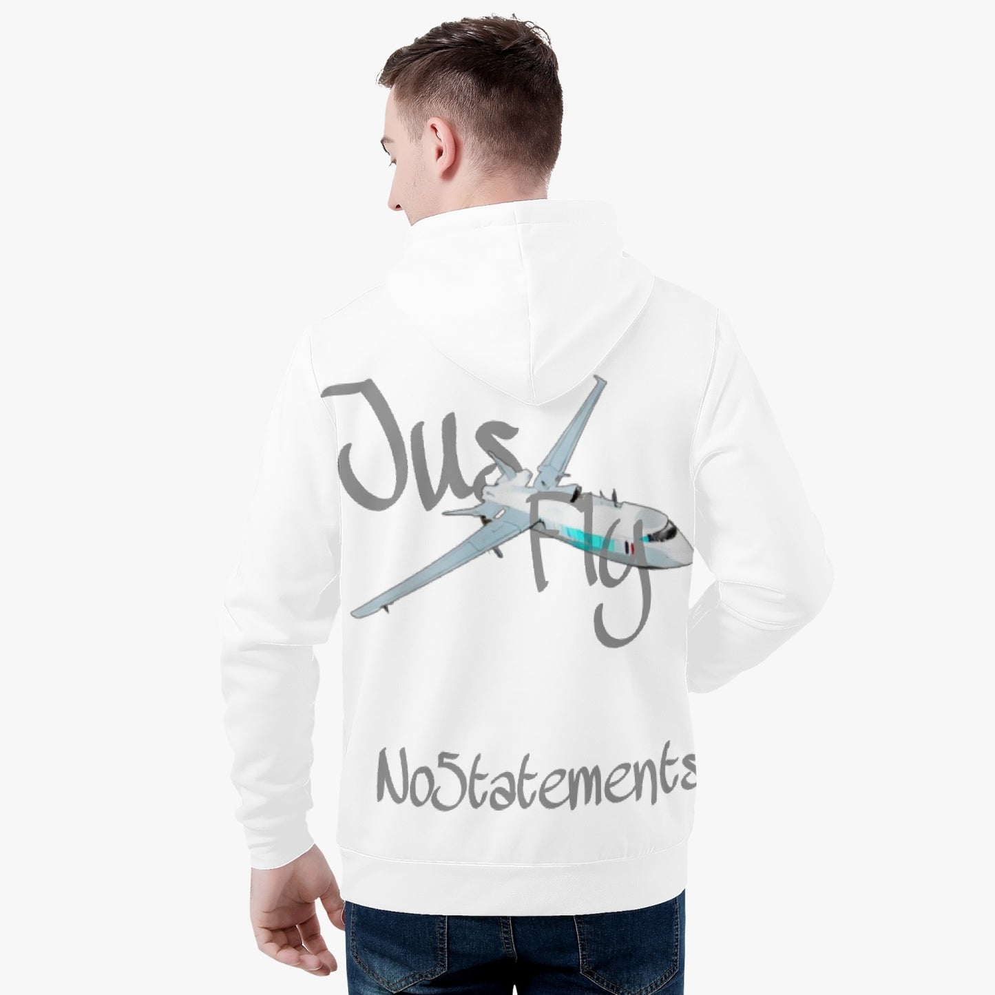 No5tatements Jusfly Men's Hoodie