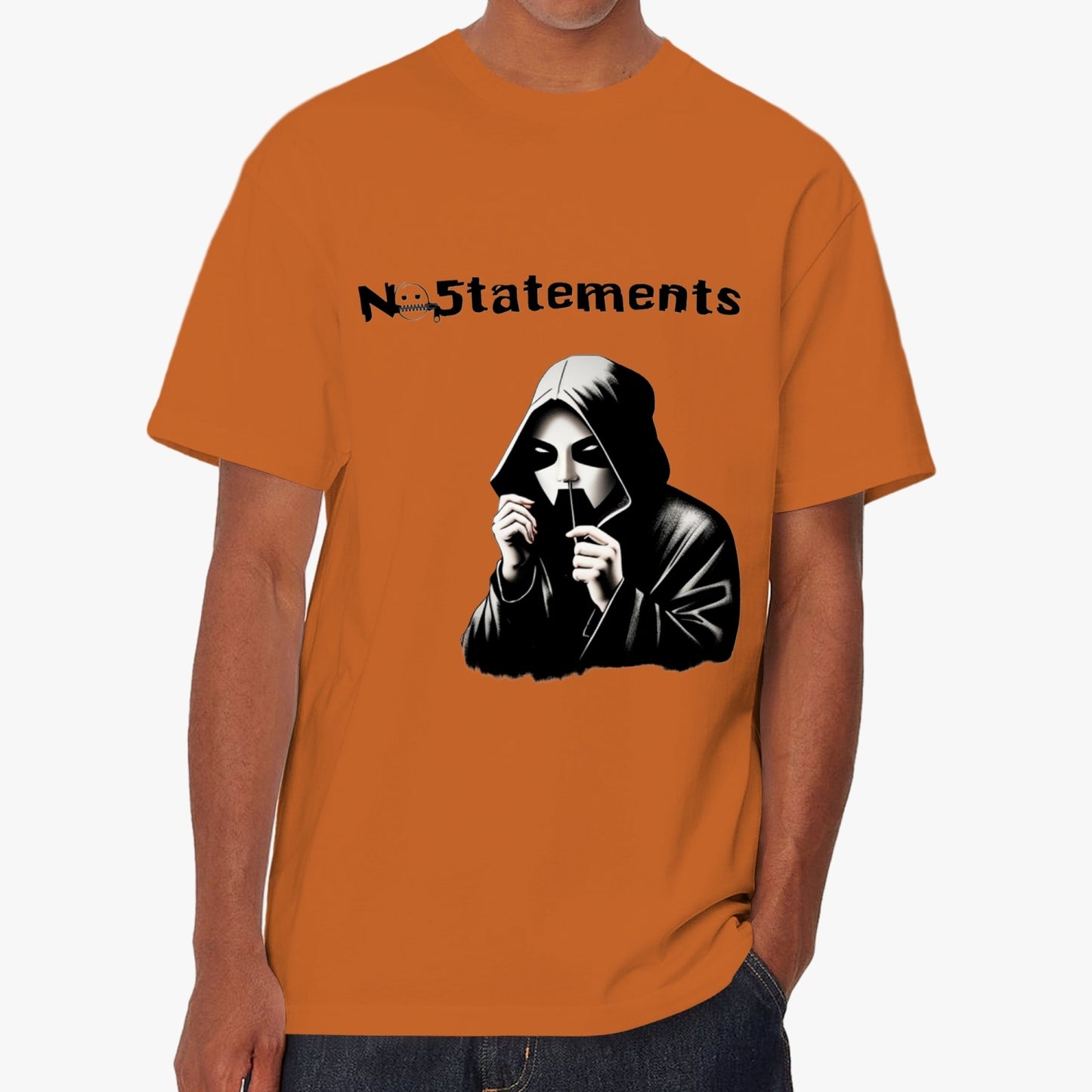 No5tatements ZippedUp Tee