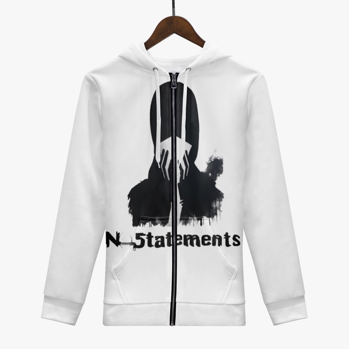 No5tatements  Full Zip Hoodie