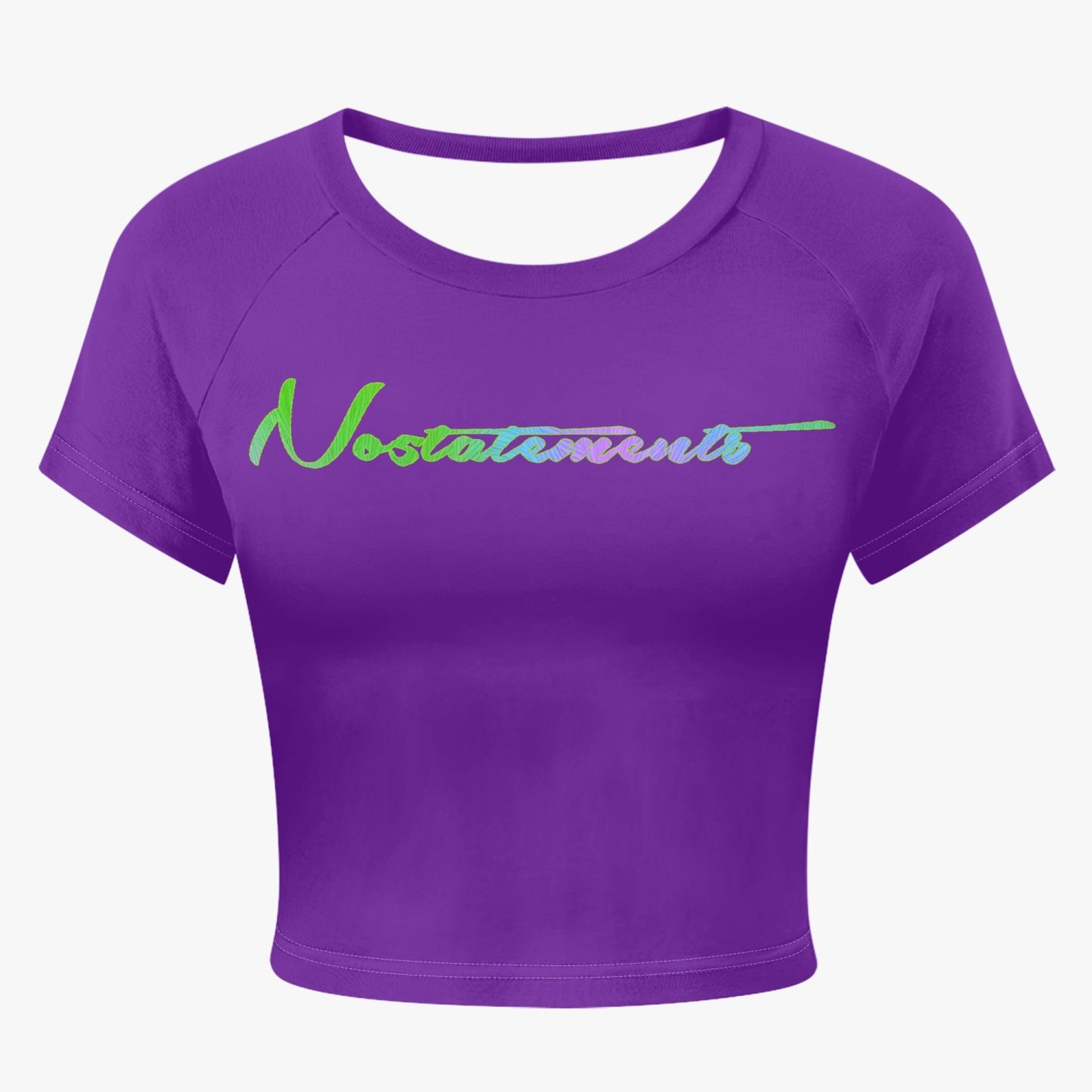 No5tatements Women's  Crop Tee