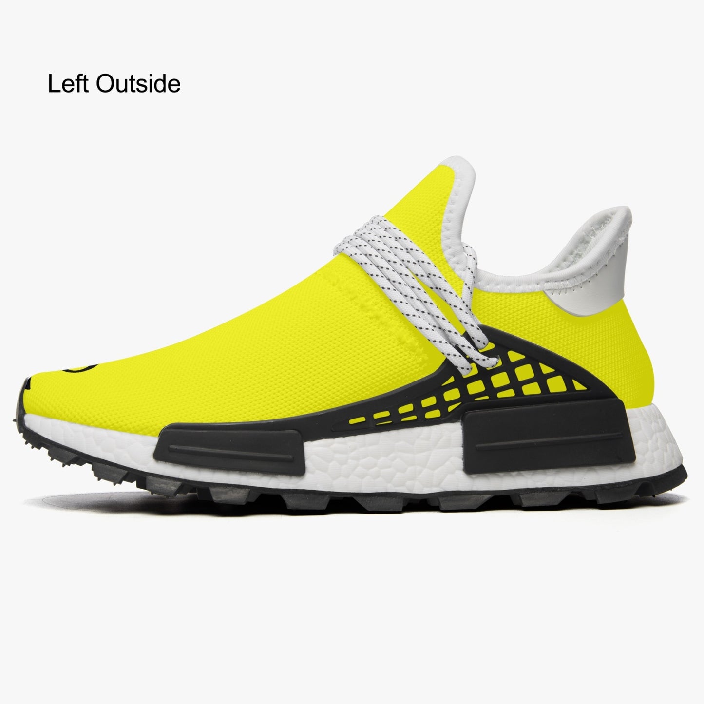 Women's No 5tatements Yellow Mesh Sports Sneakers