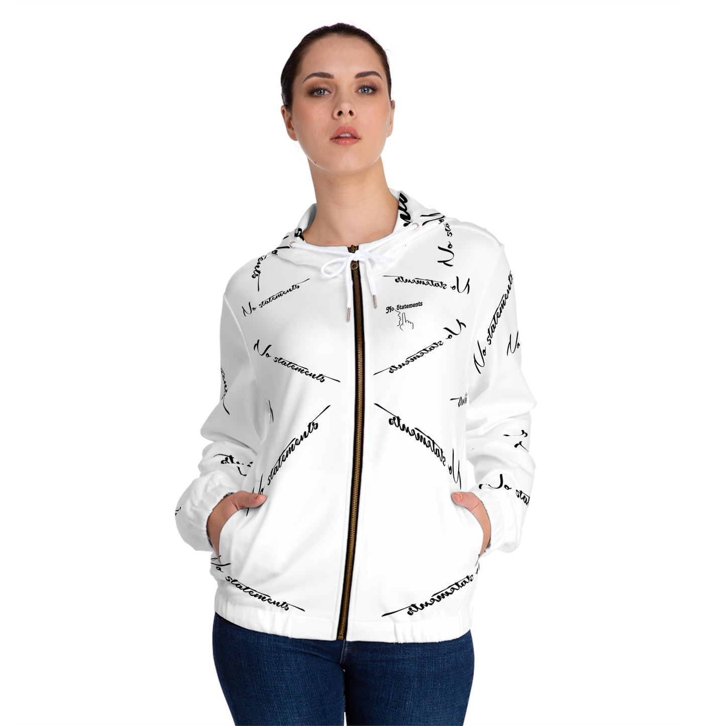 Women’s Full-Zip Hoodie (AOP)