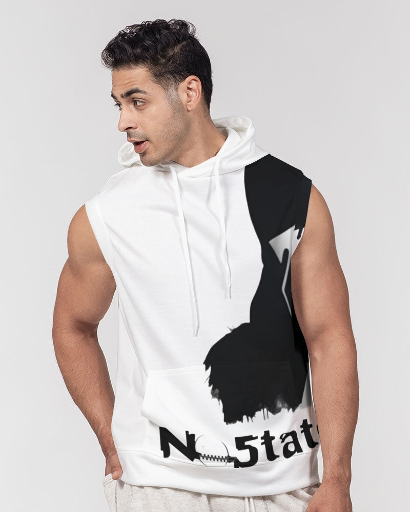 No5tatements Men's All-Over Print Heavyweight Sleeveless Hoodie