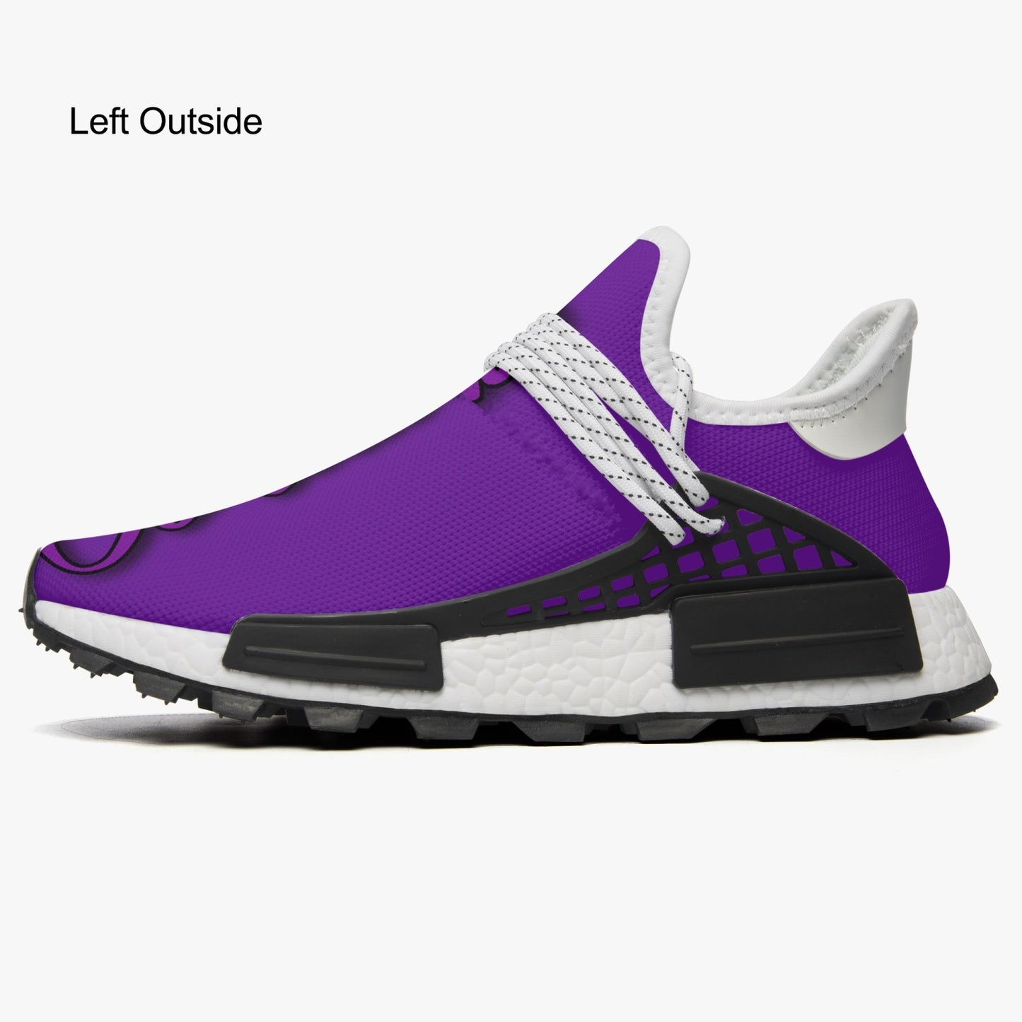 Women's No 5tatements Purple Mesh Sports Sneakers