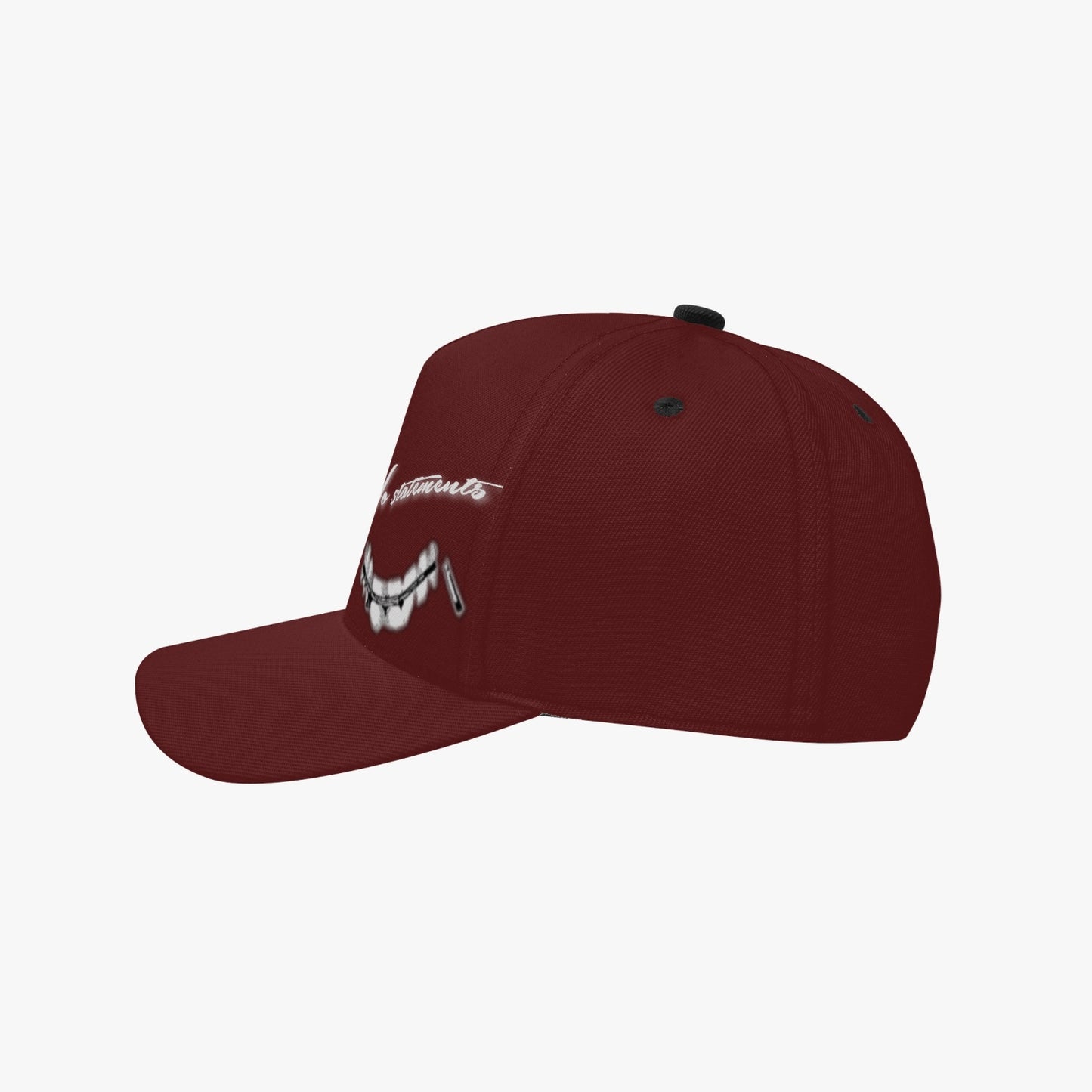 No5tatements Zipped Lips ball Cap