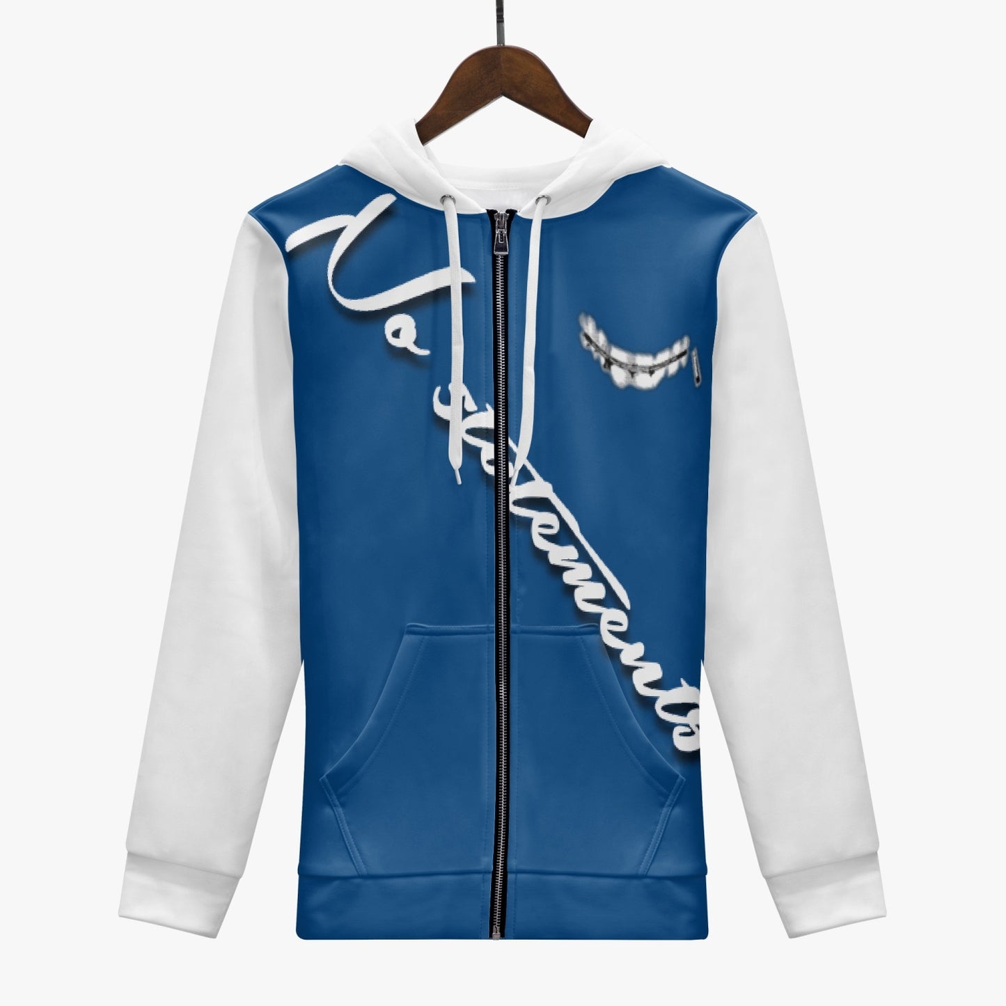 No5tatements Full Zip Up Hoodie