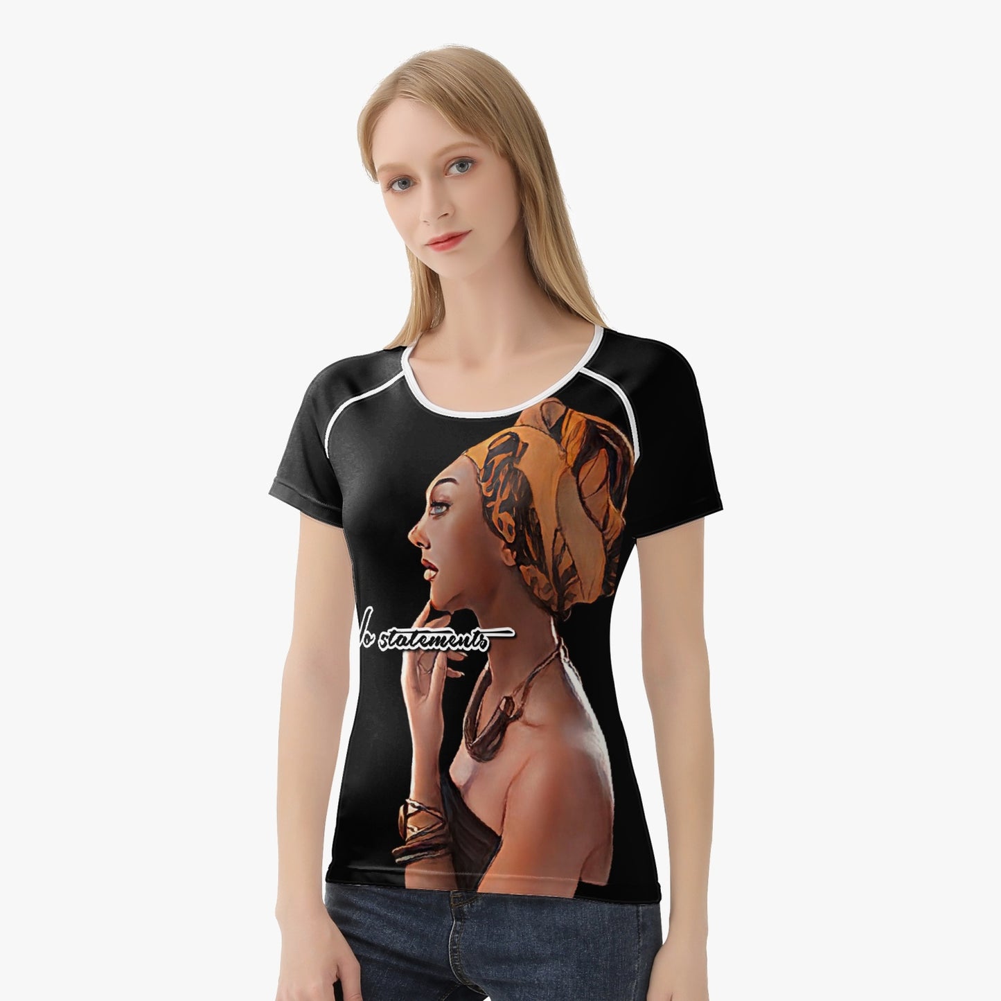 Handmade No5tatements Women T-shirt