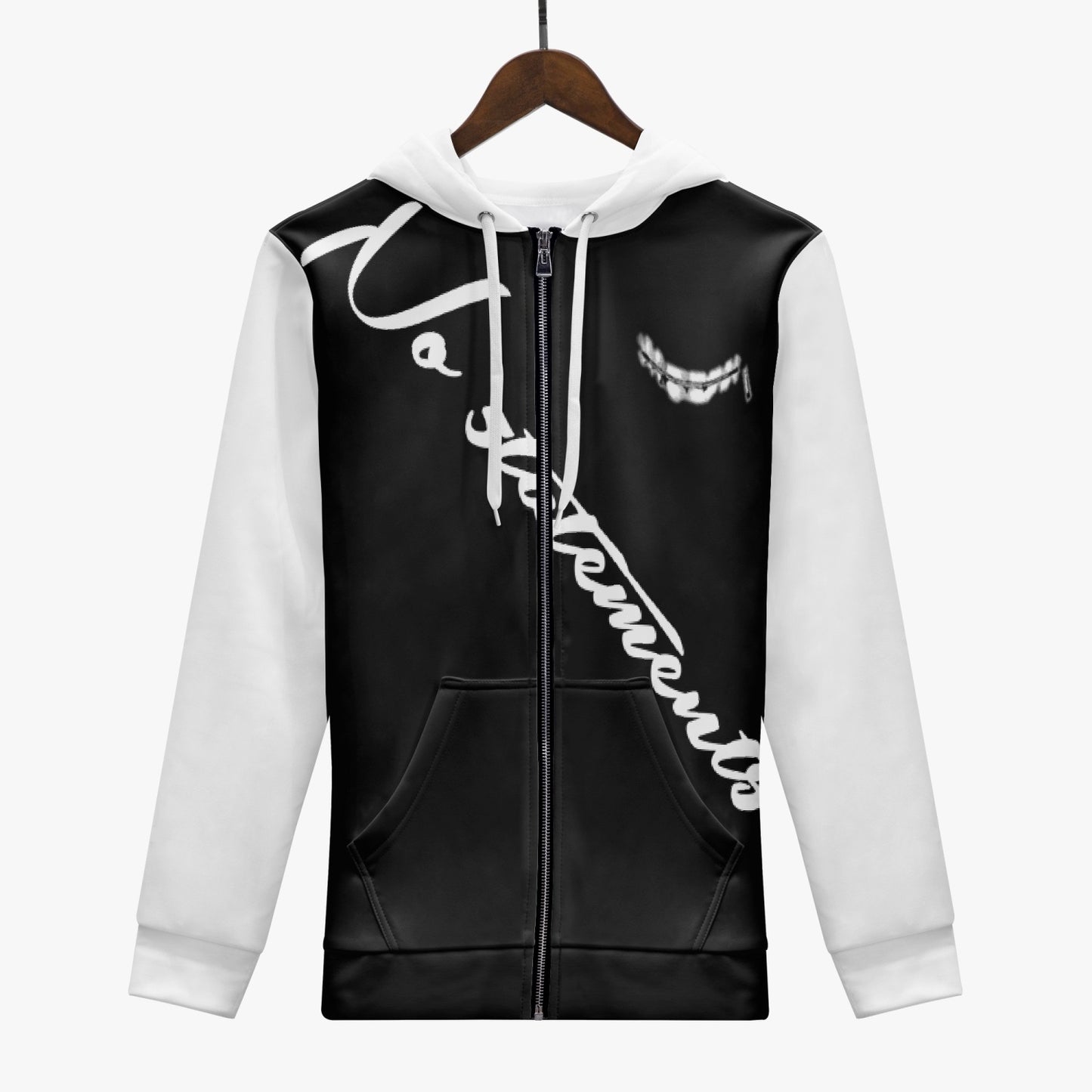 No5tatements Full Zip Up Hoodie