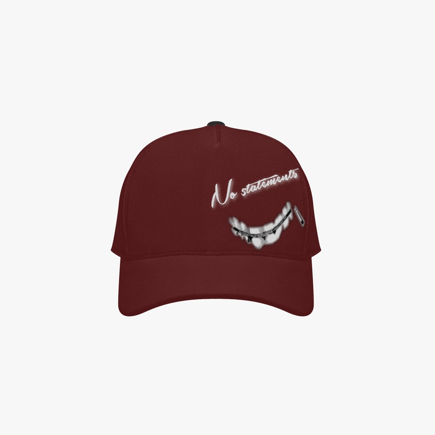 No5tatements Zipped Lips ball Cap