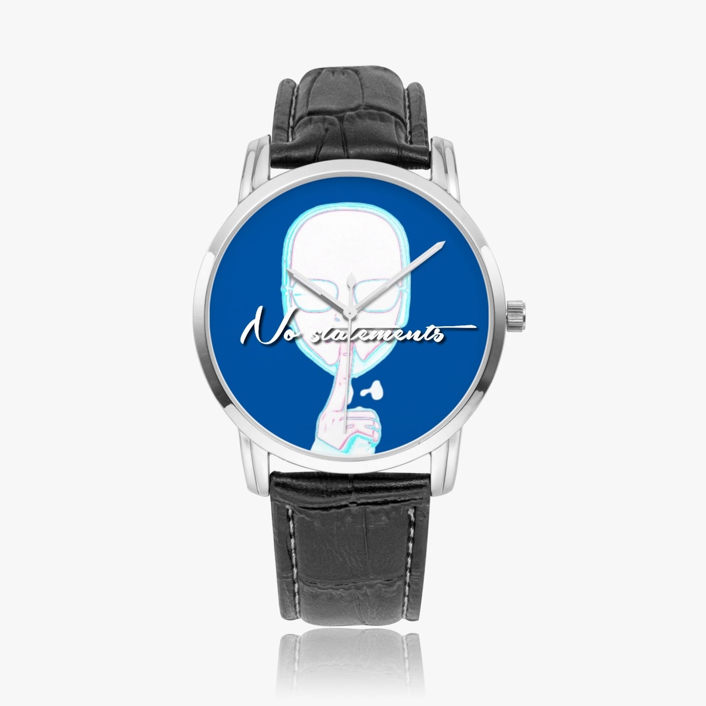 No5tatements HushFace Wide Quartz watch