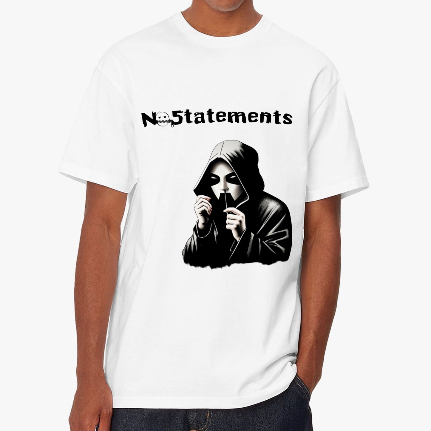 No5tatements ZippedUp Tee