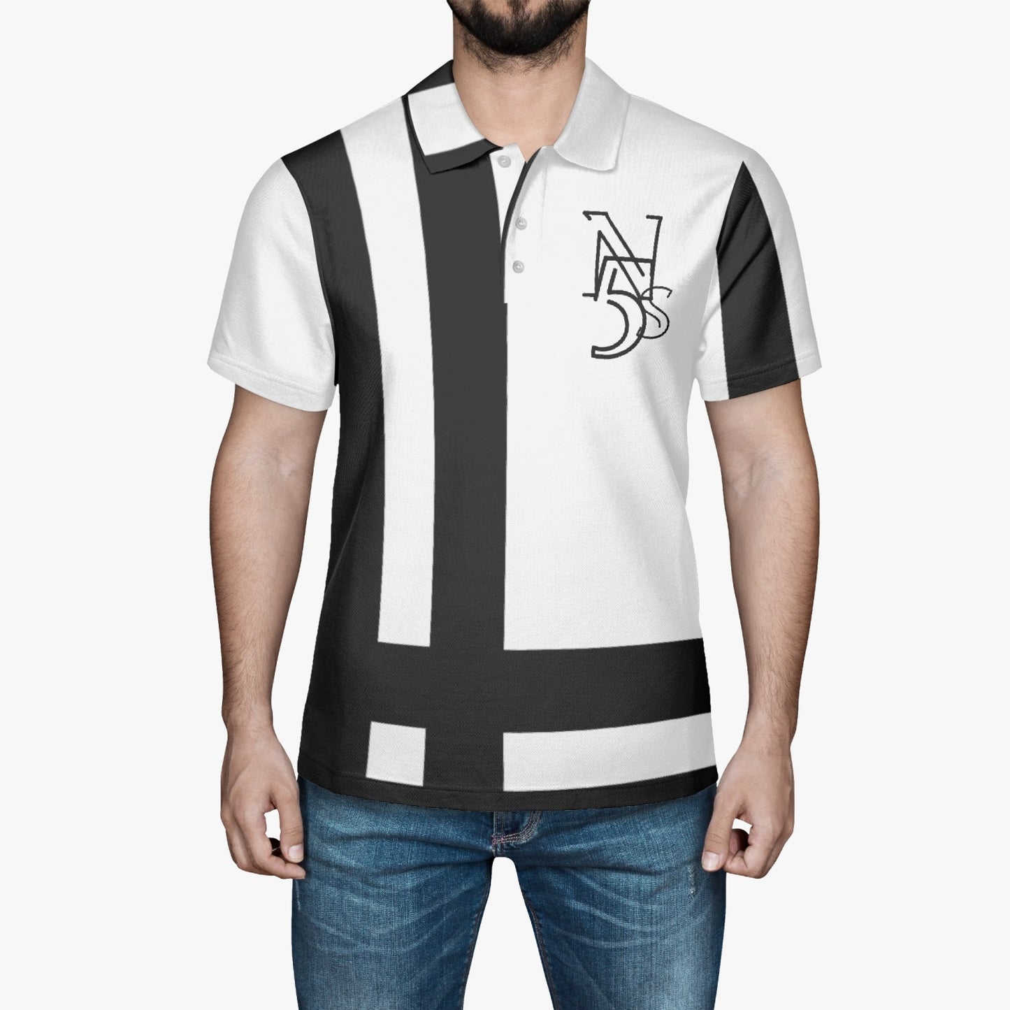 No5tatements Colorblock Polo