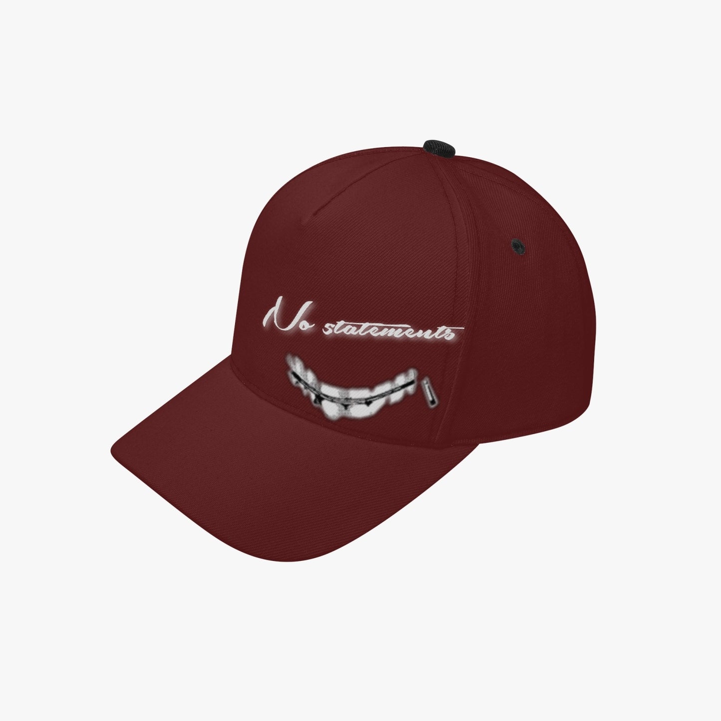 No5tatements Zipped Lips ball Cap