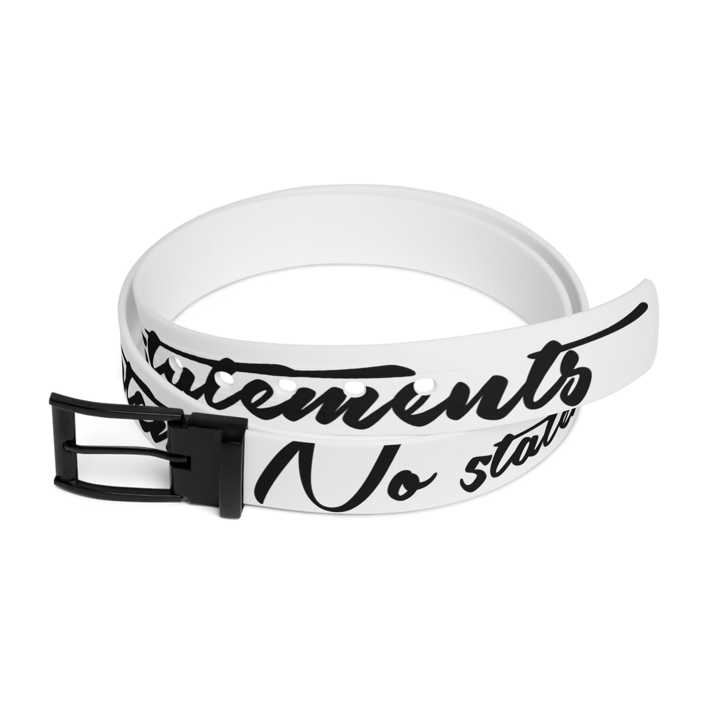 No5tatements Whiteout Belt