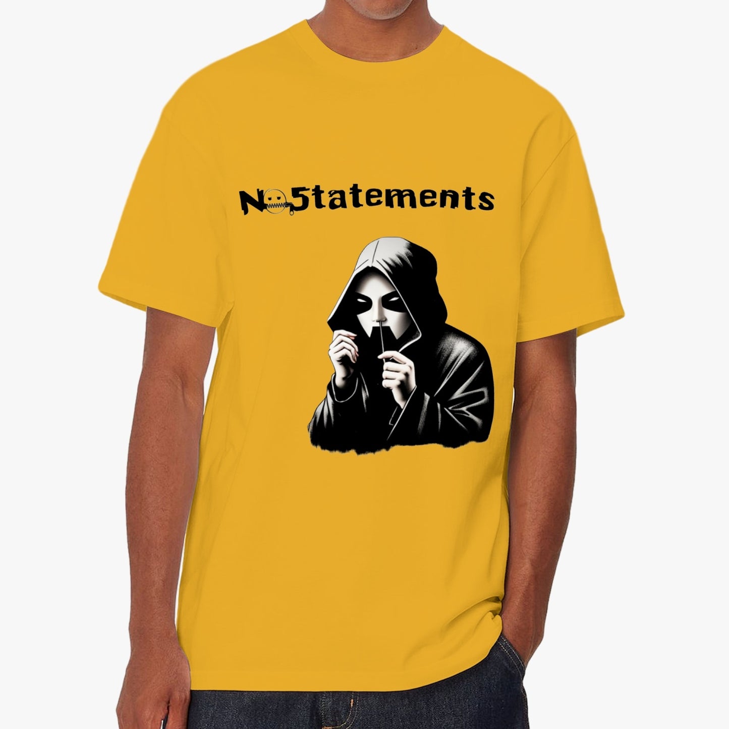 No5tatements ZippedUp Tee