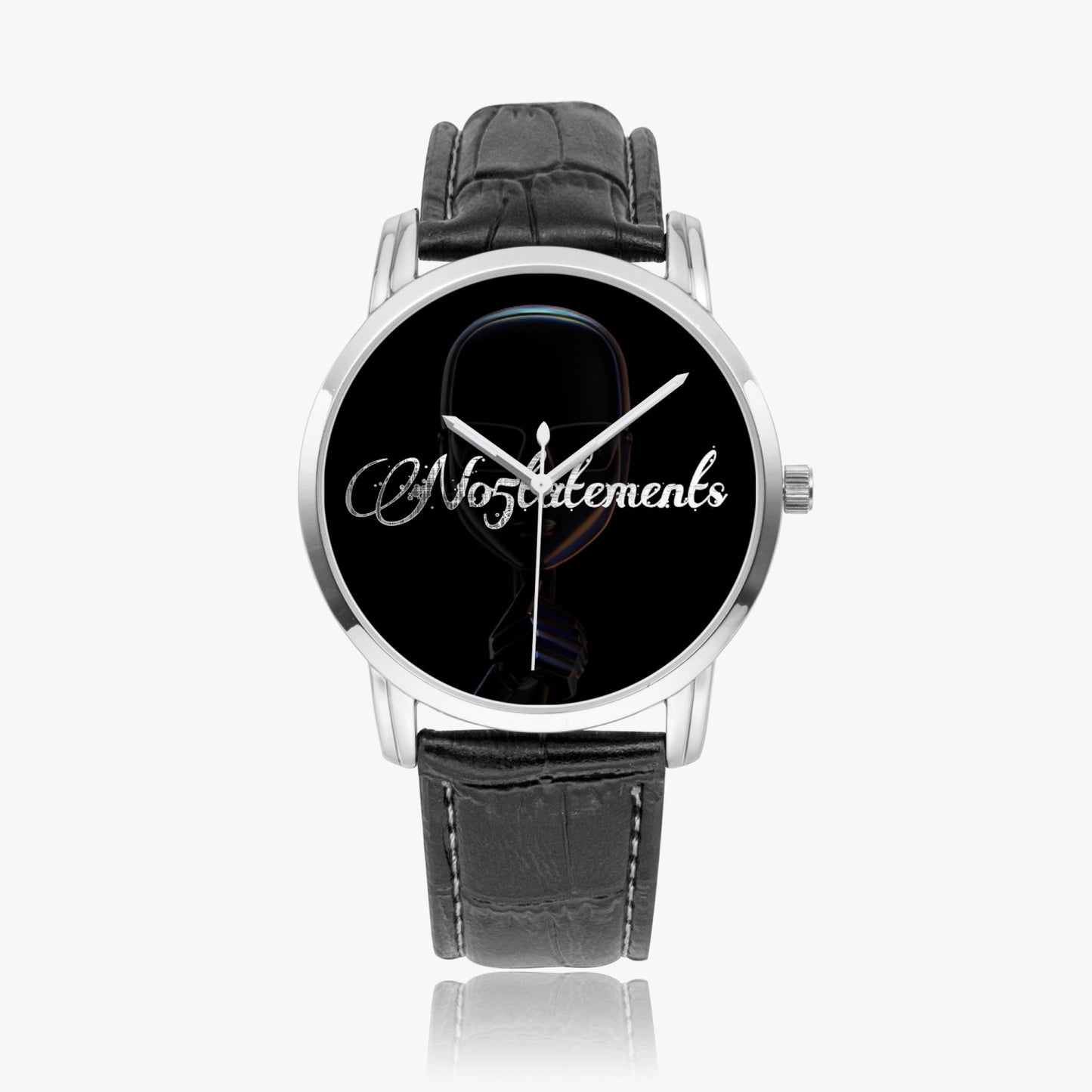 No5tatementts HushFace Wide Quartz watch