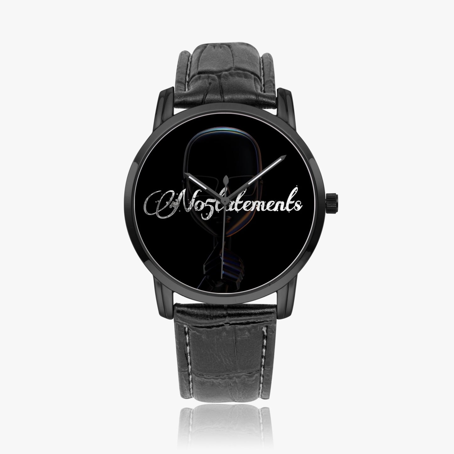 No5tatementts HushFace Wide Quartz watch