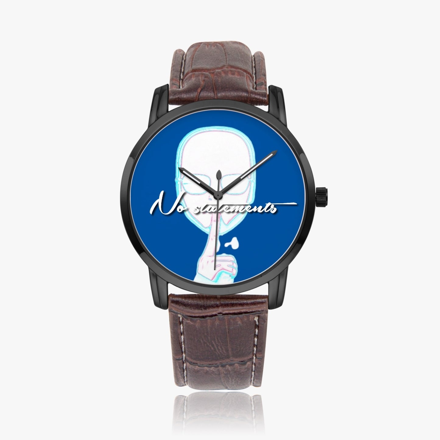 No5tatements HushFace Wide Quartz watch