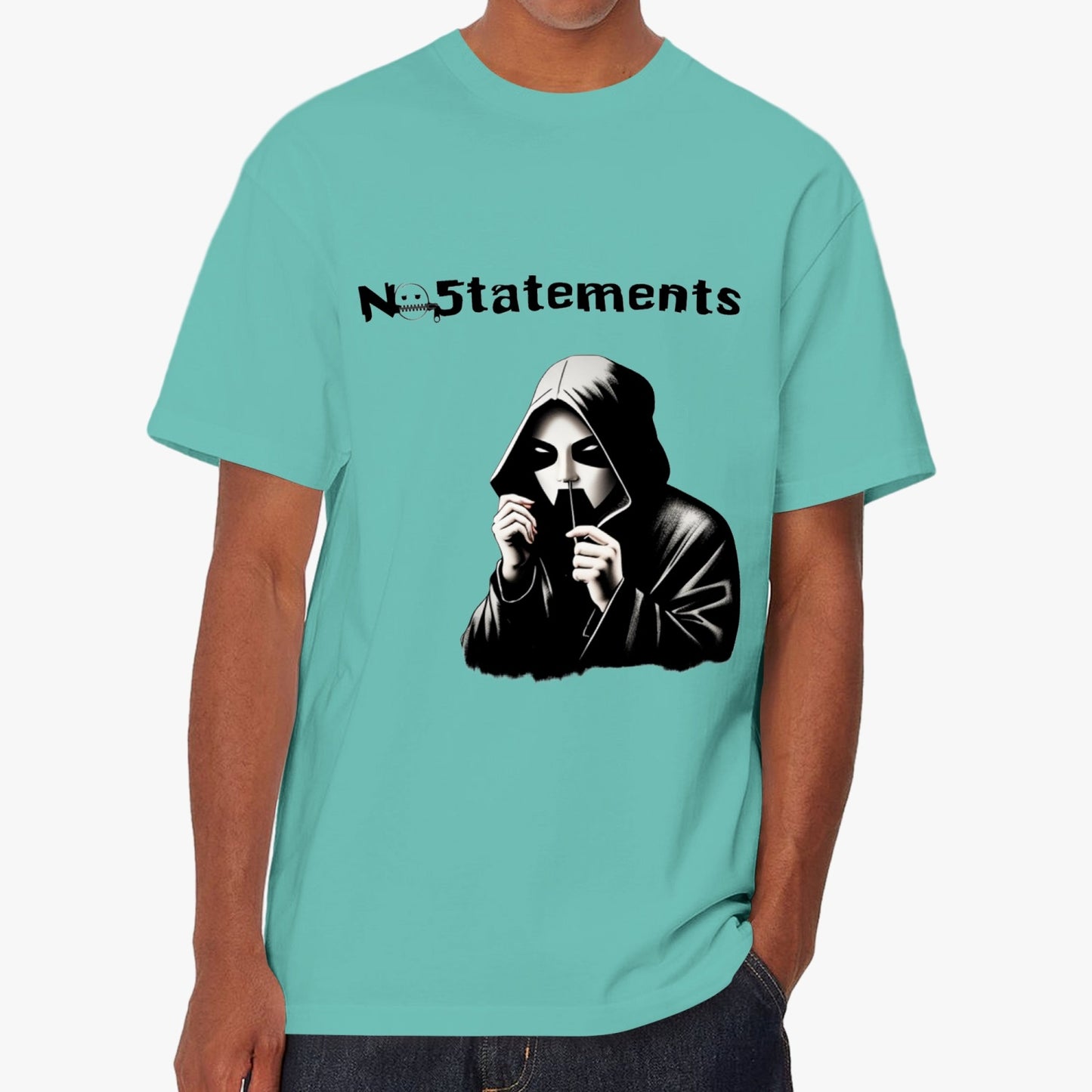 No5tatements ZippedUp Tee