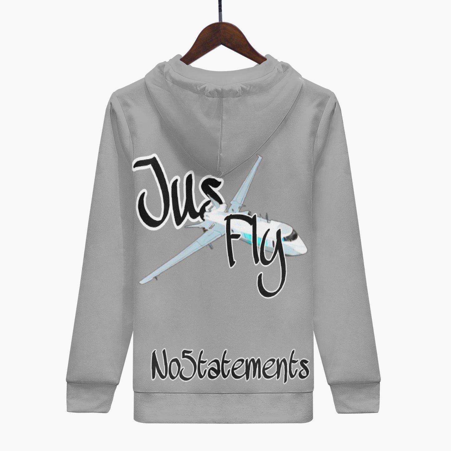 No5tatements JusFly Men's Hoodie