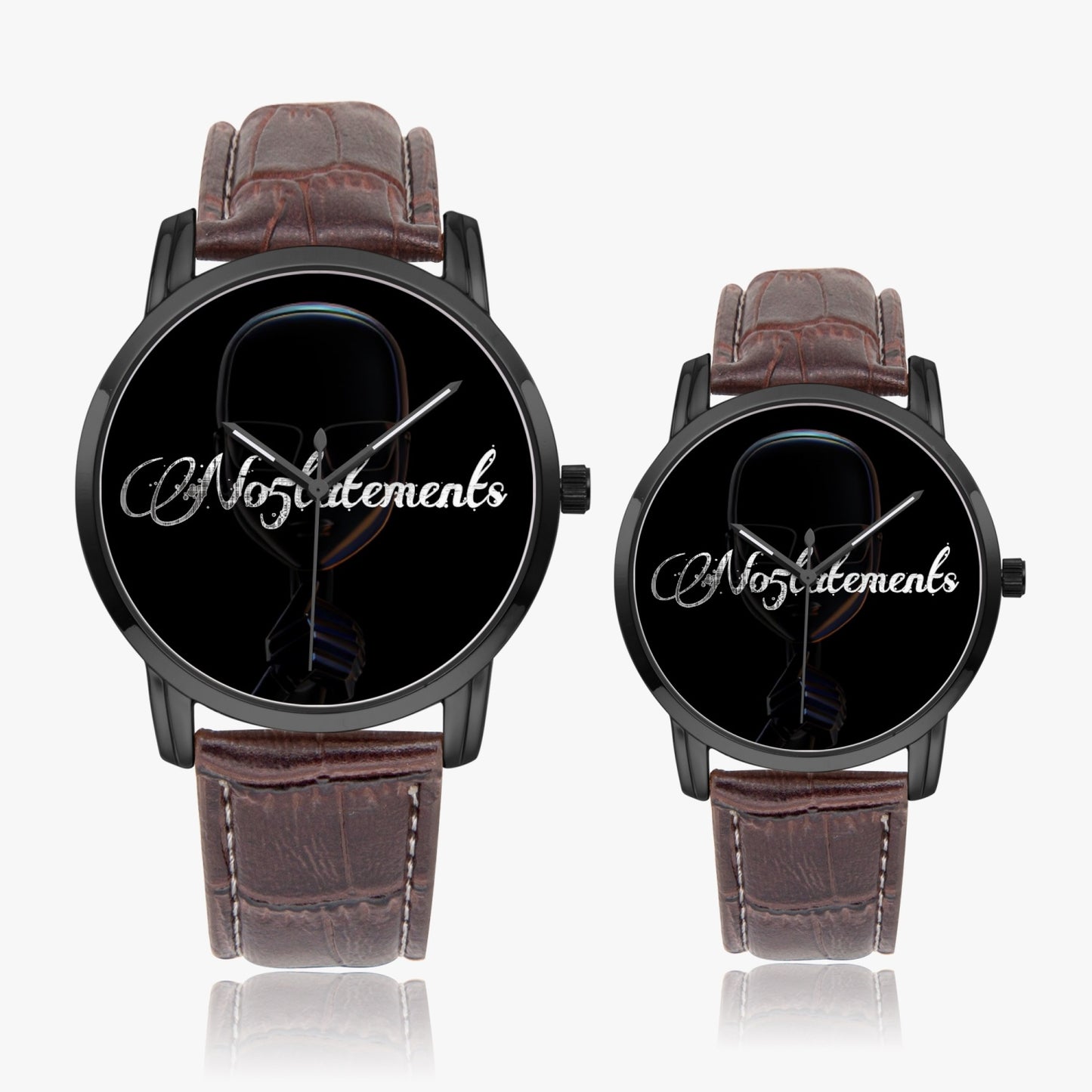 No5tatementts HushFace Wide Quartz watch