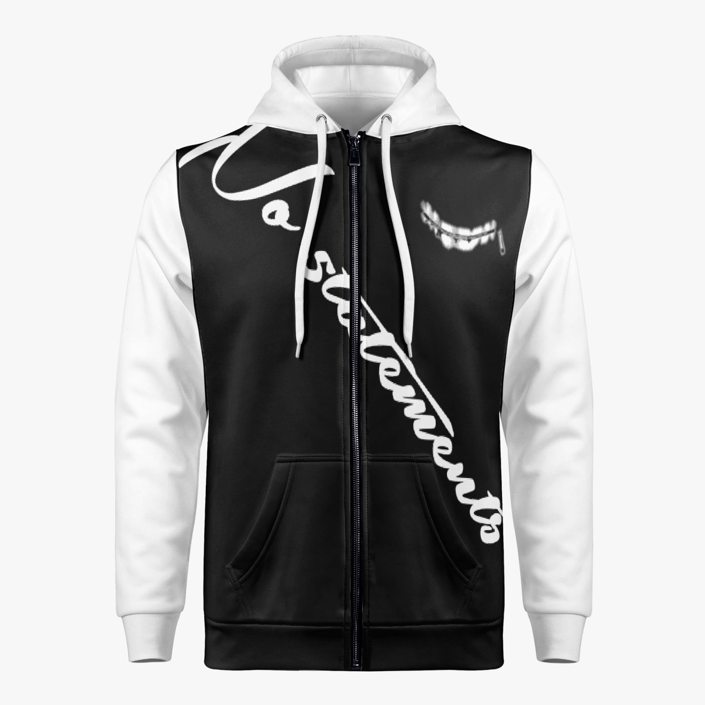 No5tatements Full Zip Up Hoodie