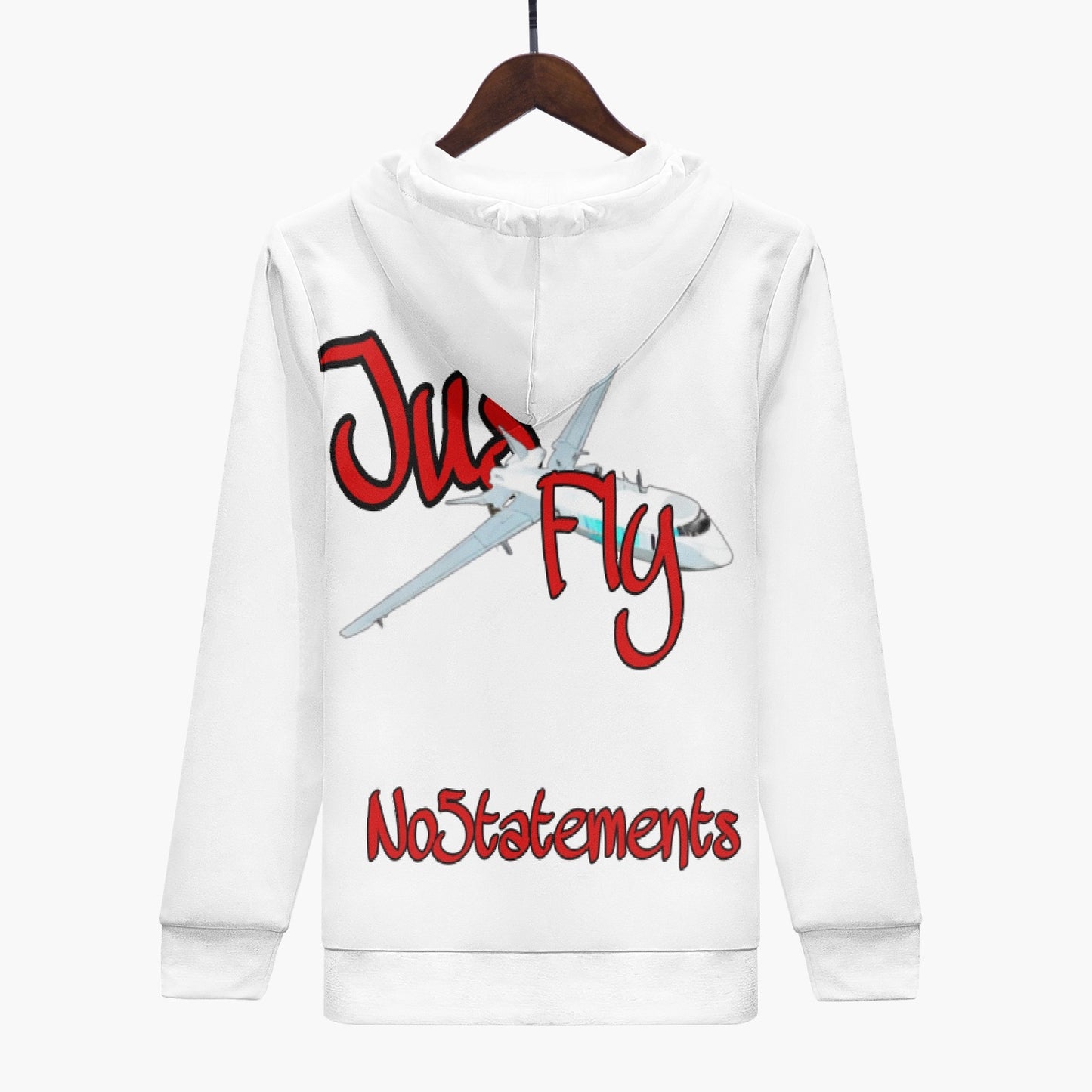 No5tatements JusFly Men's Hoodie