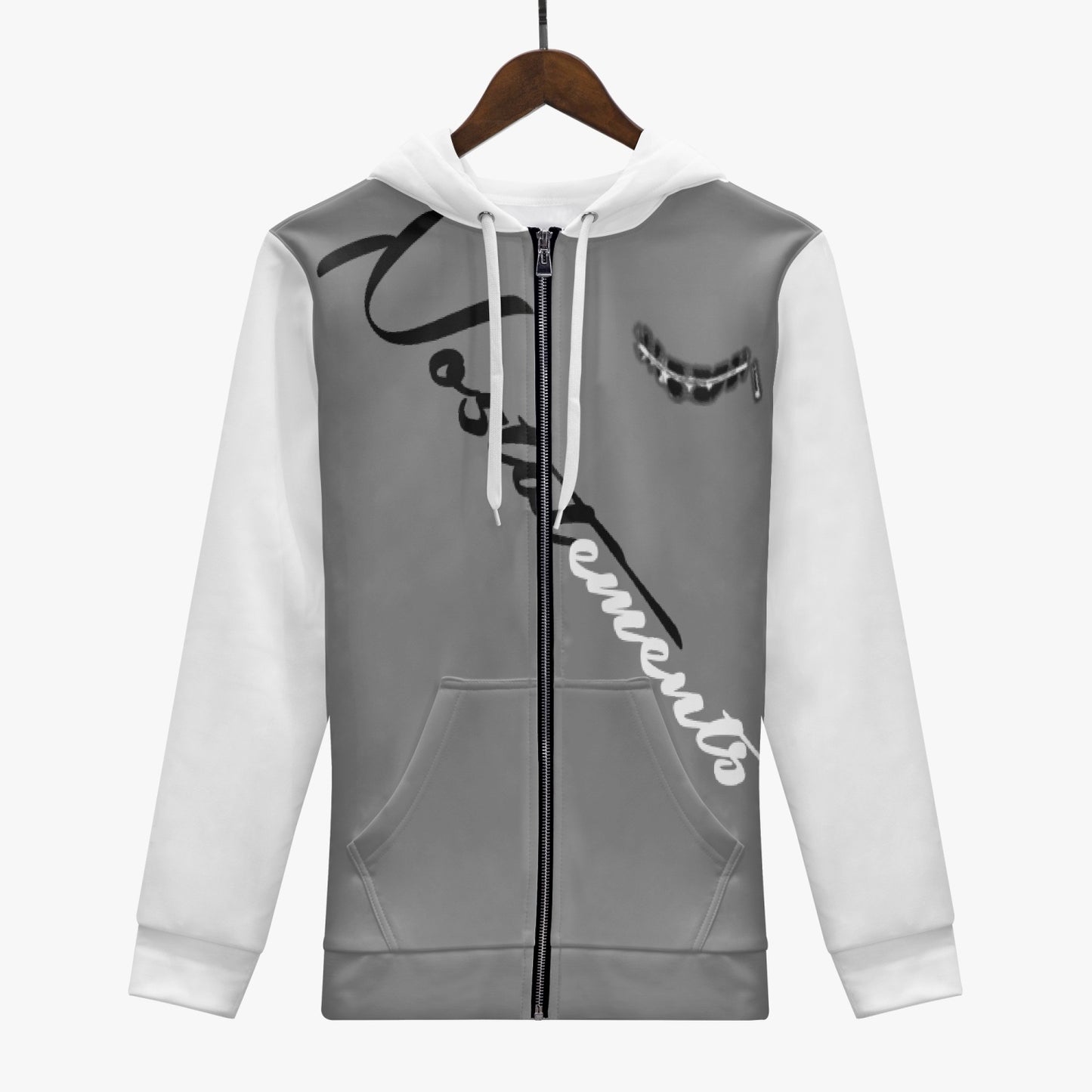 No5tatements Full Zip Up Hoodie