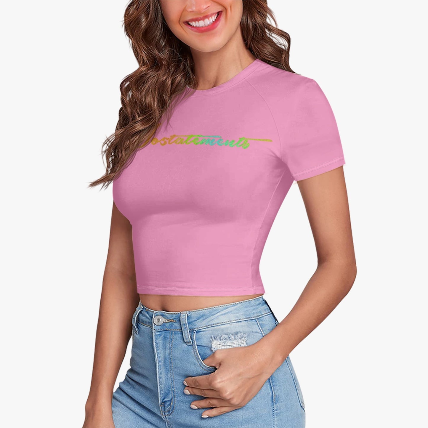 No5tatements Women's Crop Tee