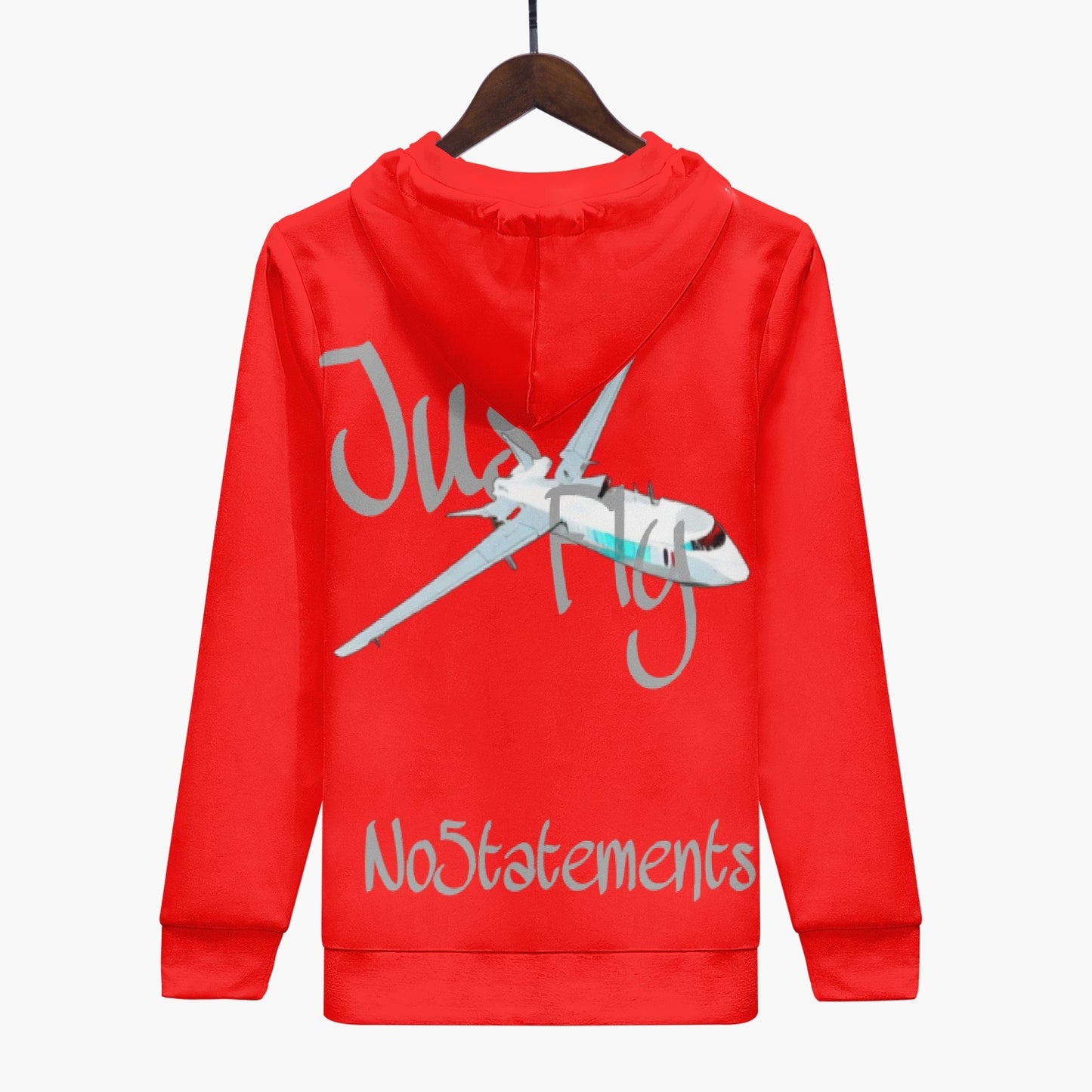 No5tatements JusFly Men's Hoodie