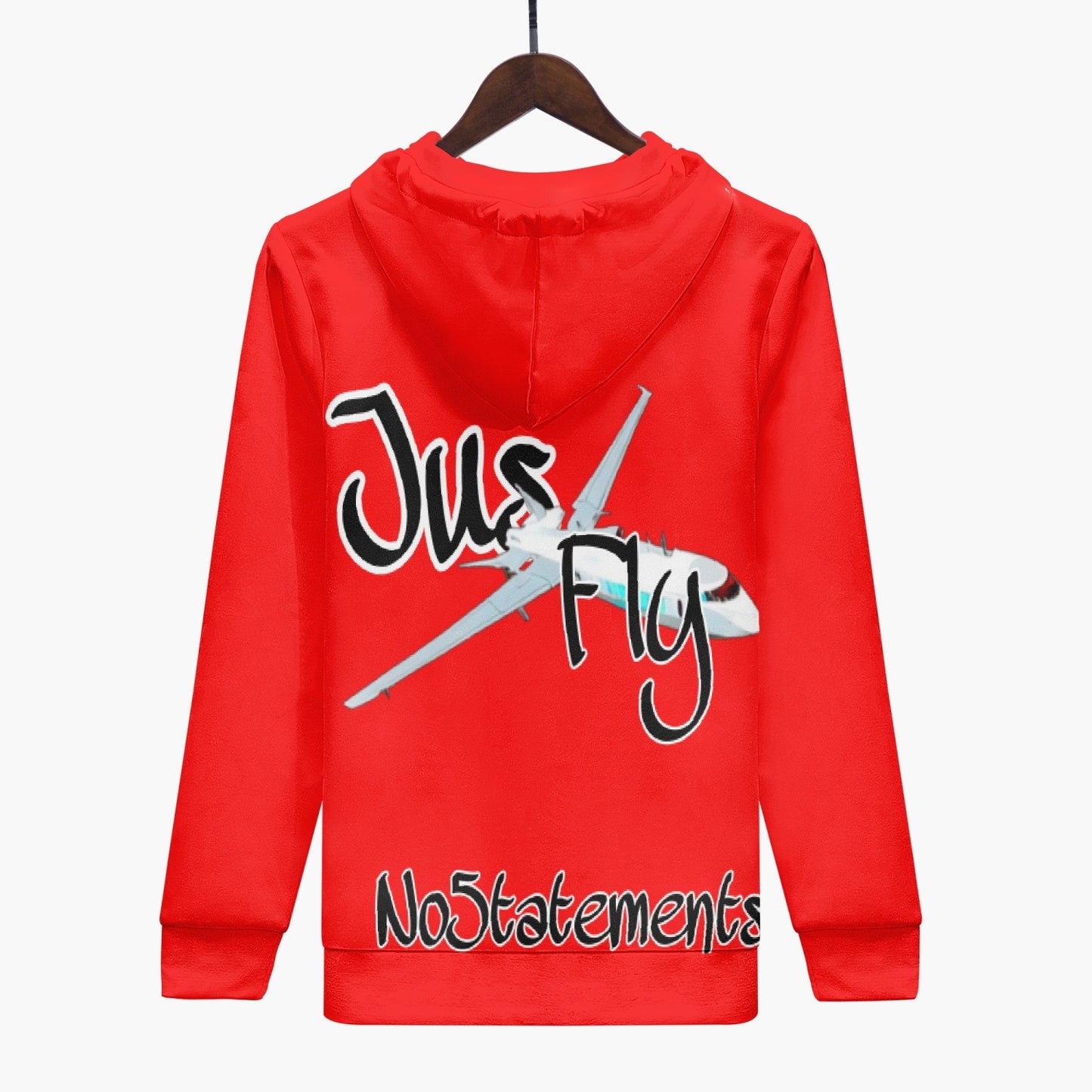 No5tatements JusFly Men's Hoodie