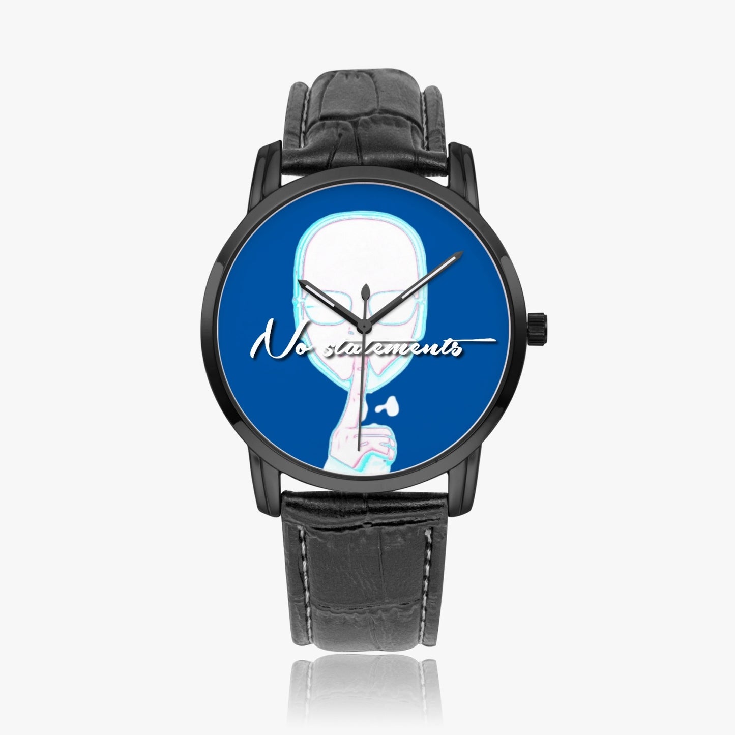 No5tatements HushFace Wide Quartz watch