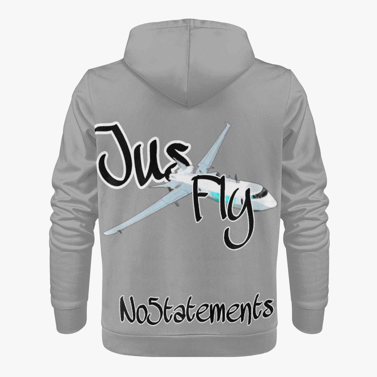 No5tatements JusFly Men's Hoodie