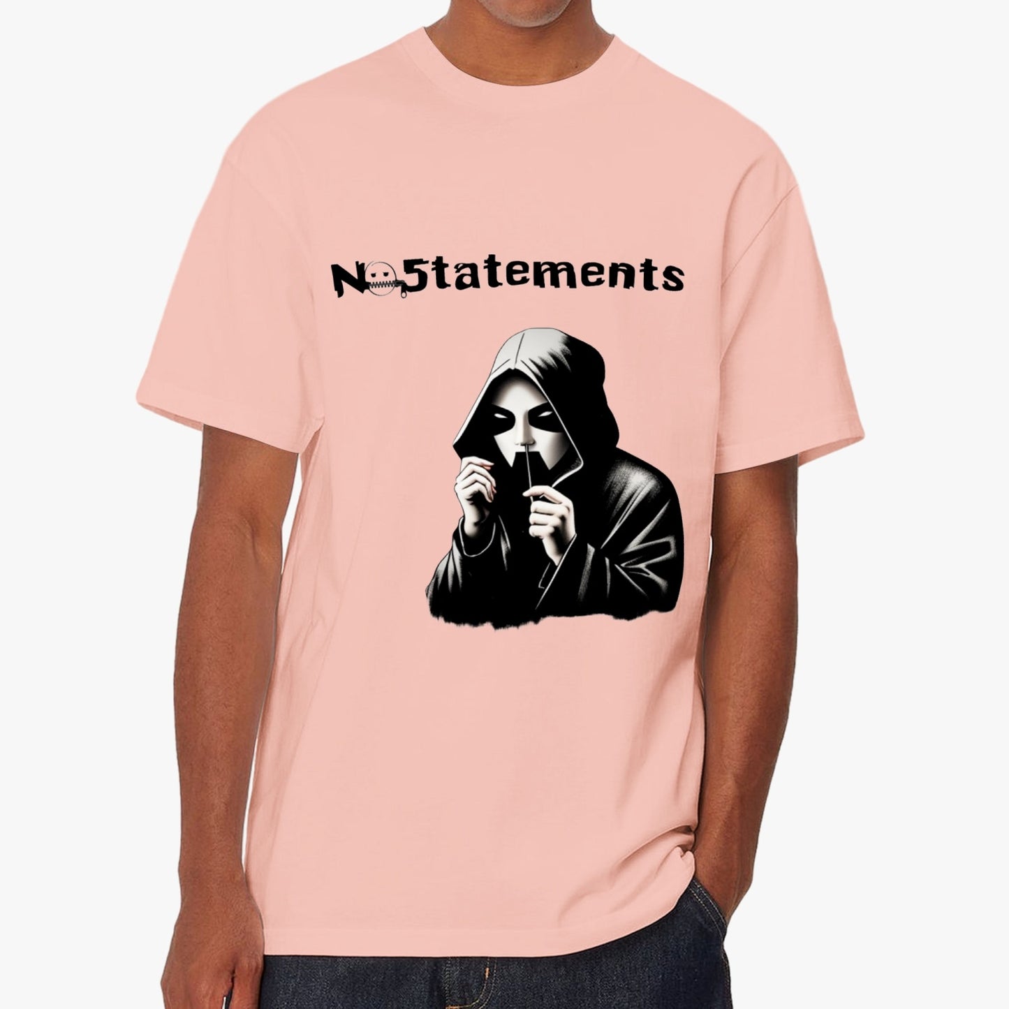 No5tatements ZippedUp Tee