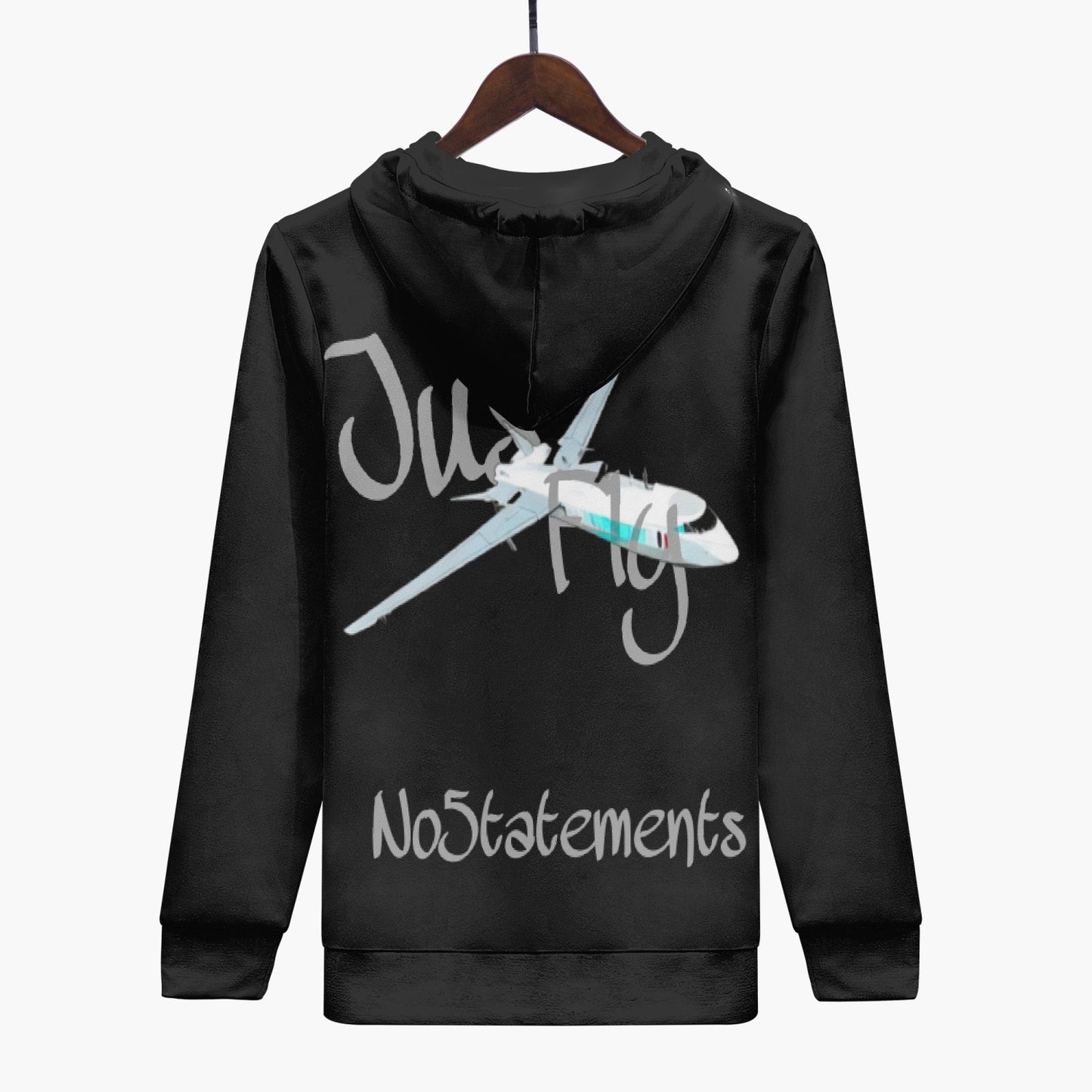 No5tatements JusFly Men's Hoodie