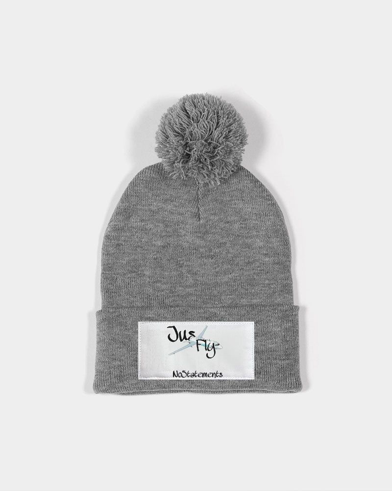 No5tatements JusFly Pom-Pom Knit Beanie | Sportsman