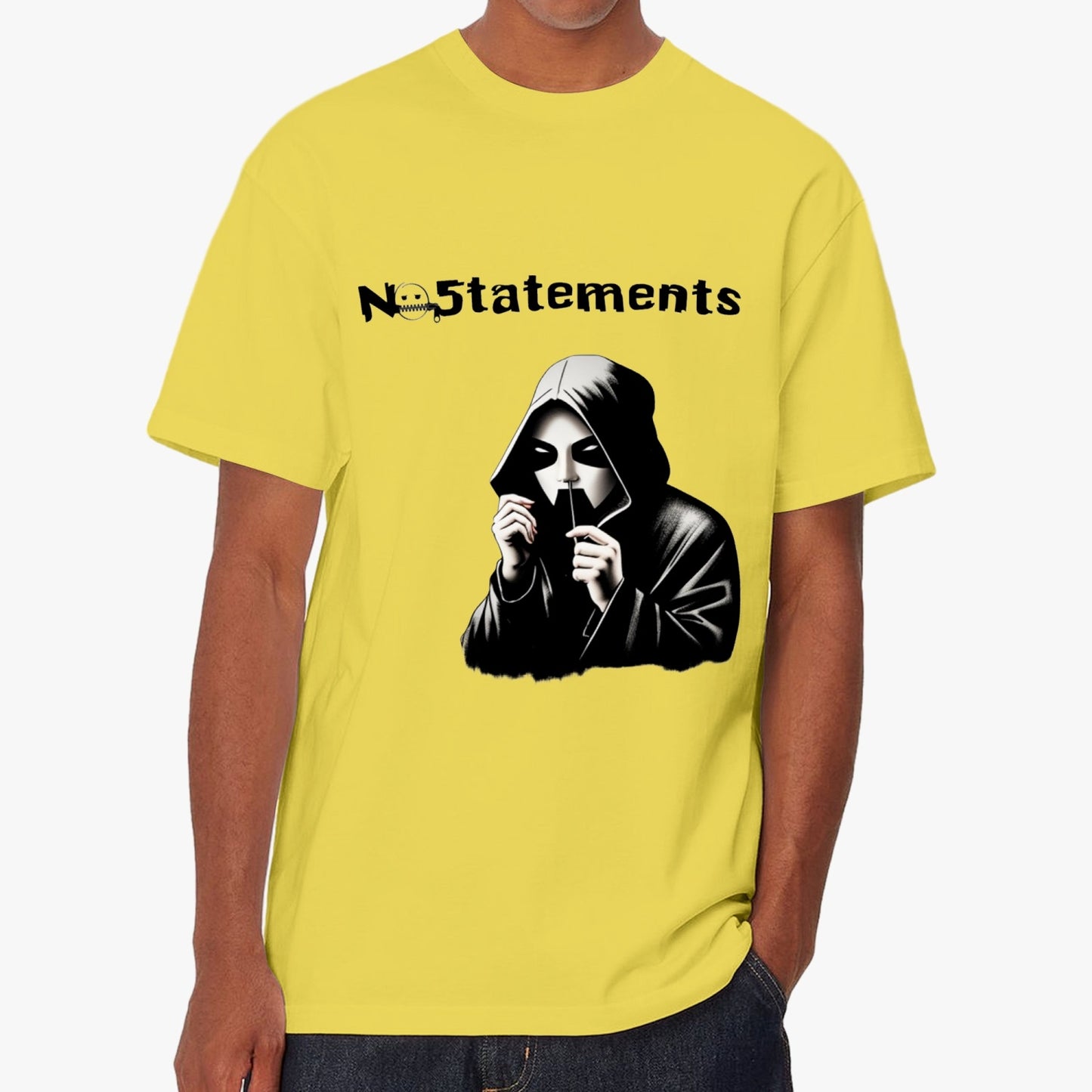 No5tatements ZippedUp Tee