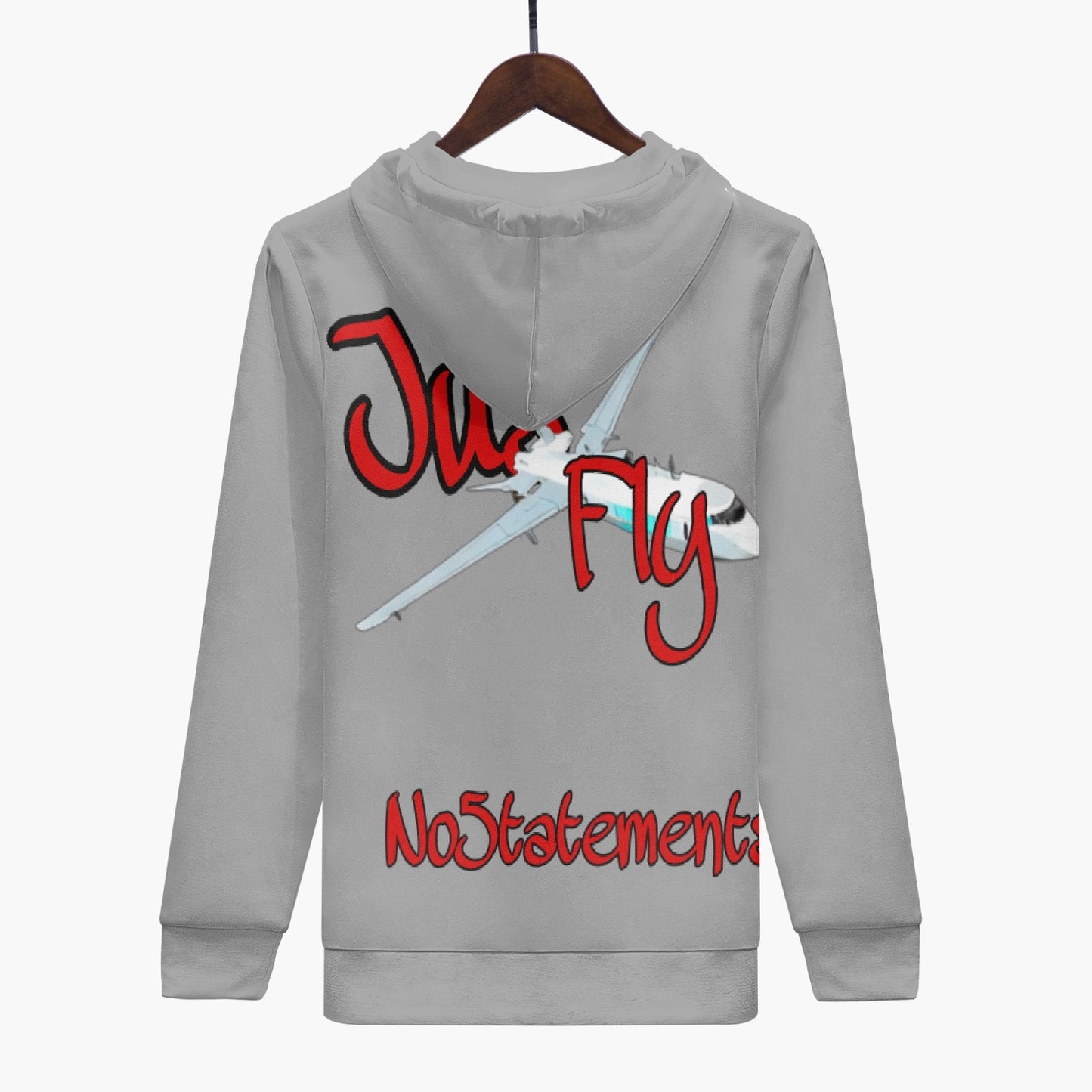 No5tatements JusFly Men's Hoodie